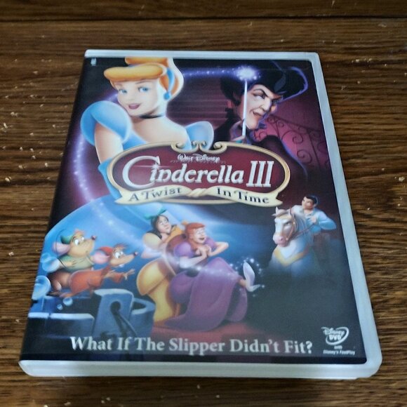 Cinderella III: A Twist in Time (Disney DVD, 2007) - Picture 1 of 3